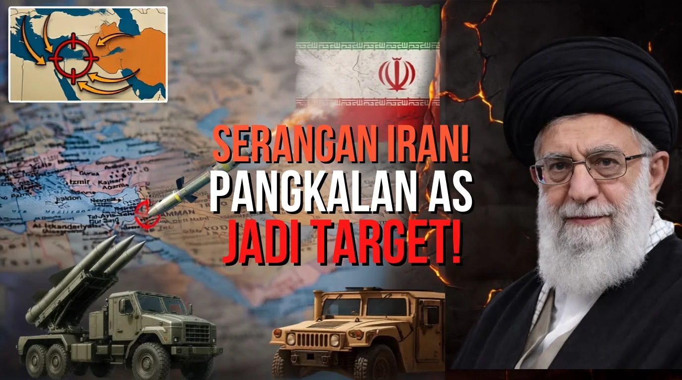 Iran Serang Pangkalan Militer AS di Yordania, 18 Rudal Berhasil Dicegat