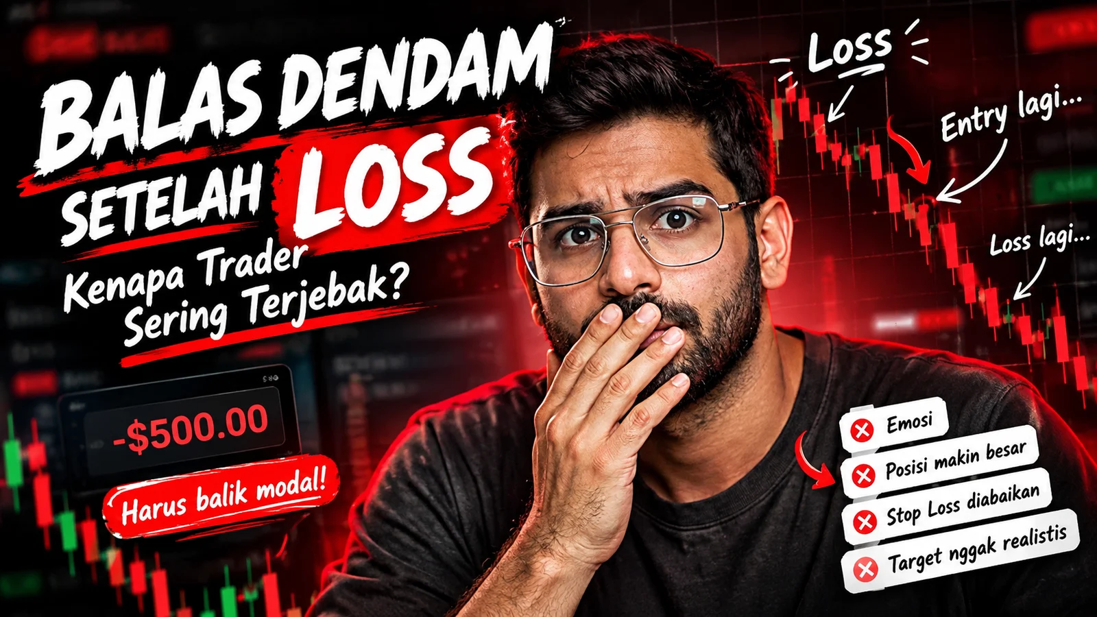 Balas Dendam Setelah Loss: Kenapa Trader Sering Terjebak?
