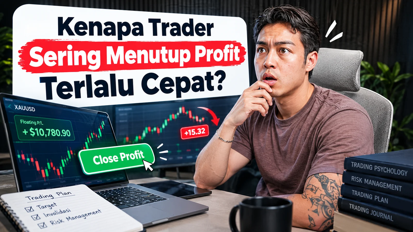Kenapa Trader Sering Menutup Profit Terlalu Cepat?