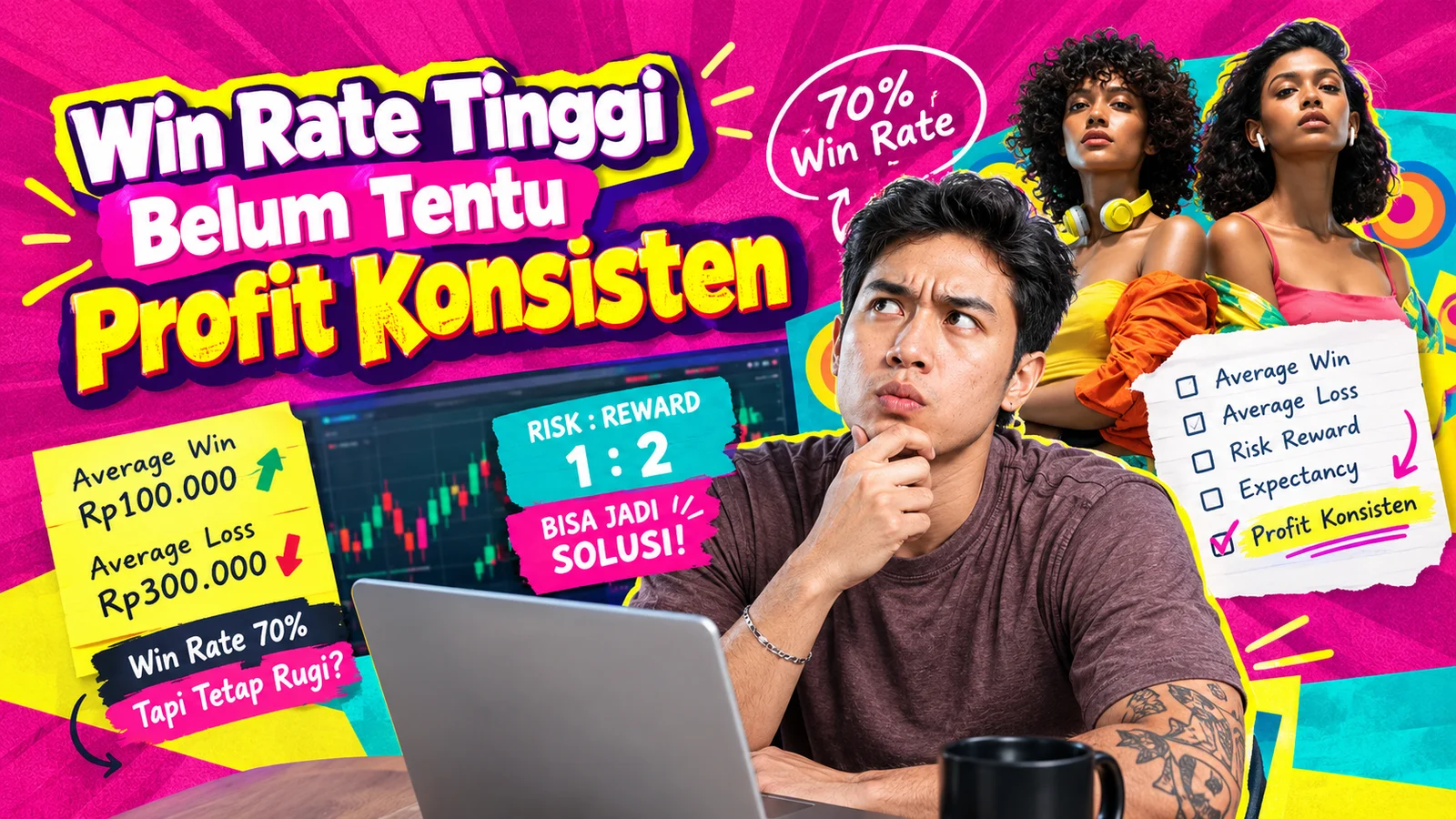 Win Rate Tinggi Belum Tentu Profit Konsisten