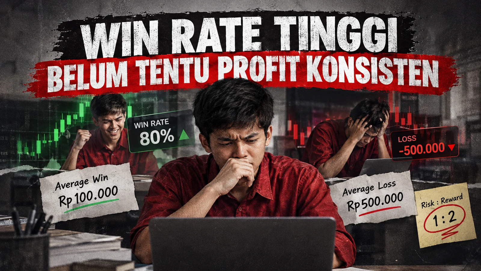 Win Rate Tinggi Belum Tentu Profit Konsisten