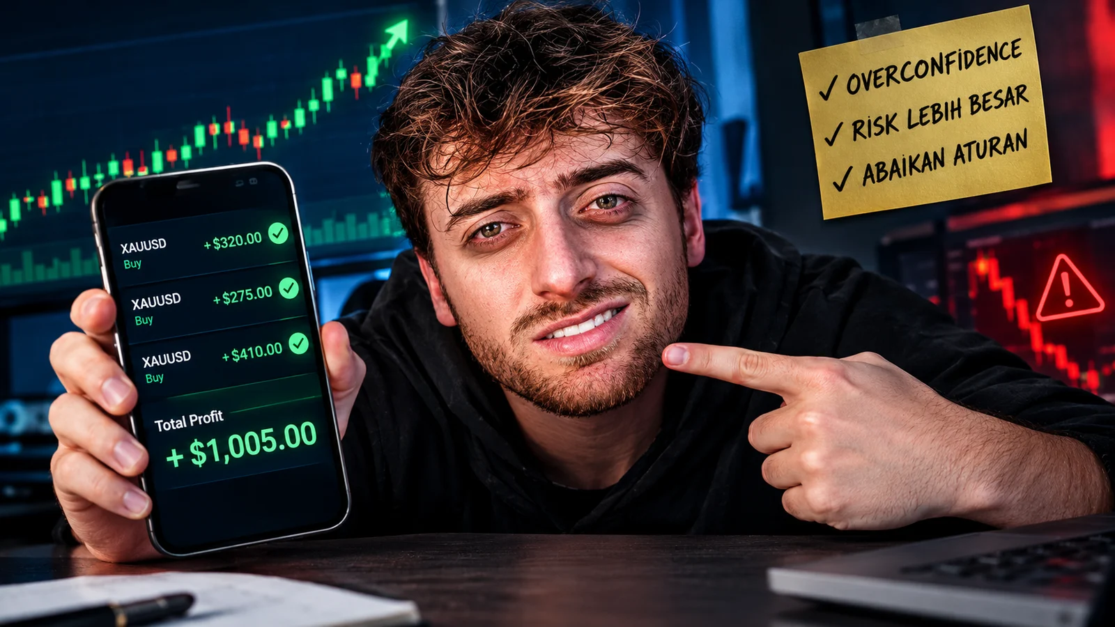 Setelah Menang Berturut-turut, Kenapa Trader Bisa Jadi Ceroboh?